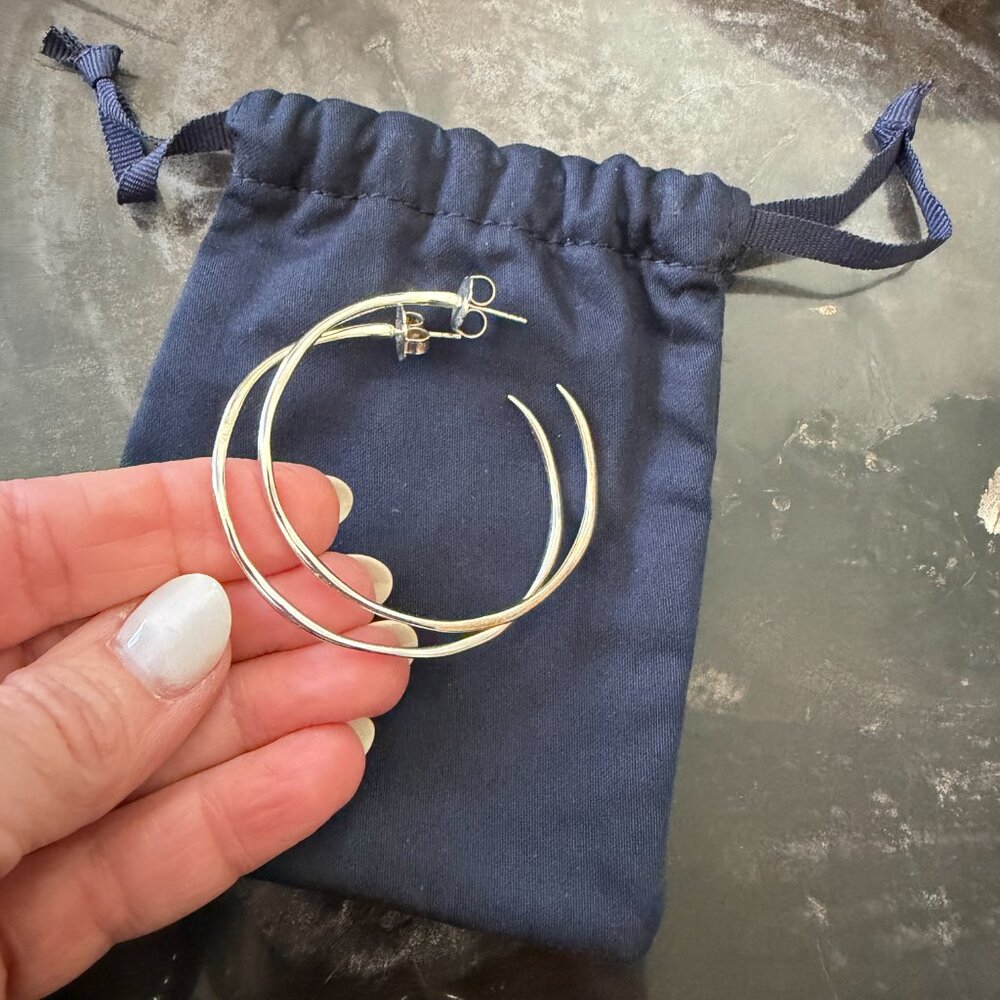 Ippolita "Squiggle" Hoop Earrings - Picture 2 of 13